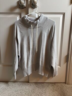 Varley  Ribbed Cowl Neck Pullover